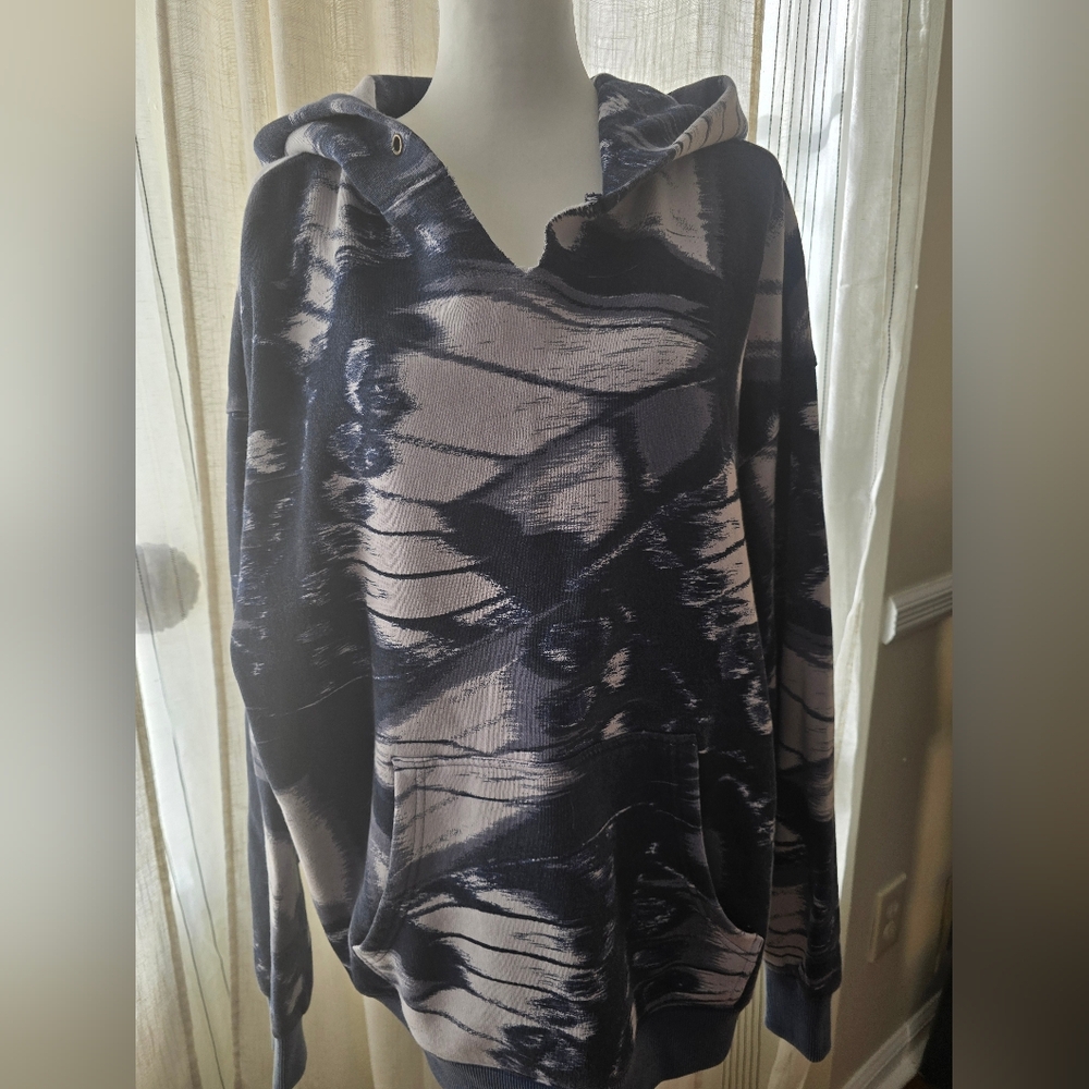 NWOT Free People We The Free Its a Vibe Printed Hoodie~ Butterfly Combo - Picture 5 of 10
